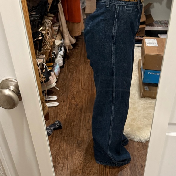 Reformation Wide Leg Jeans - Size 28 - Picture 4 of 6
